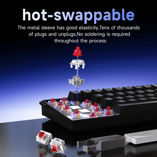 NACODEX NK61 Mechanical Wired Gaming Keyboard RGB