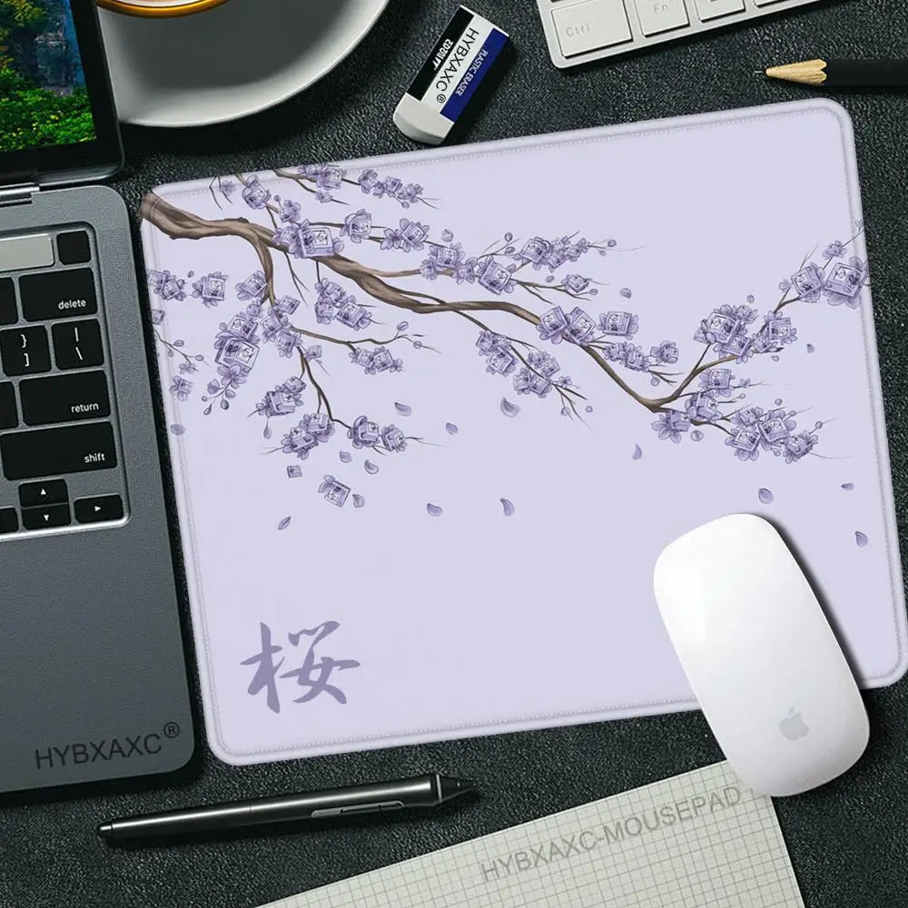 Japan Cherry Blossom Mousepad 50x50