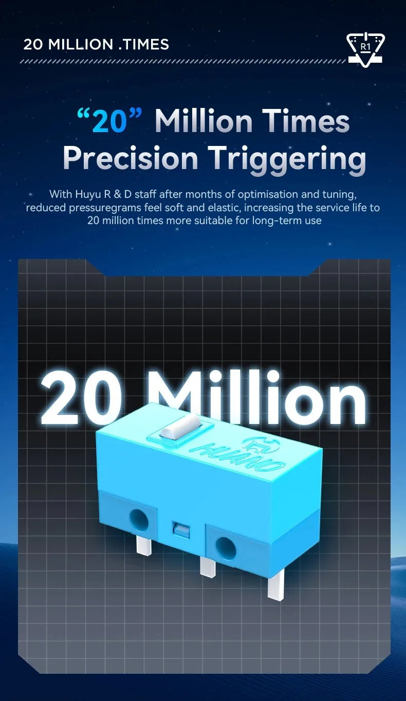 Attack Shark R1 PAW3311 18000 Dpi