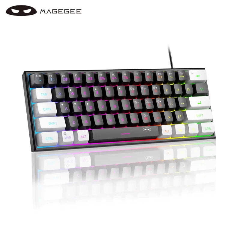 MageGee Mini 60% Gaming Keyboard