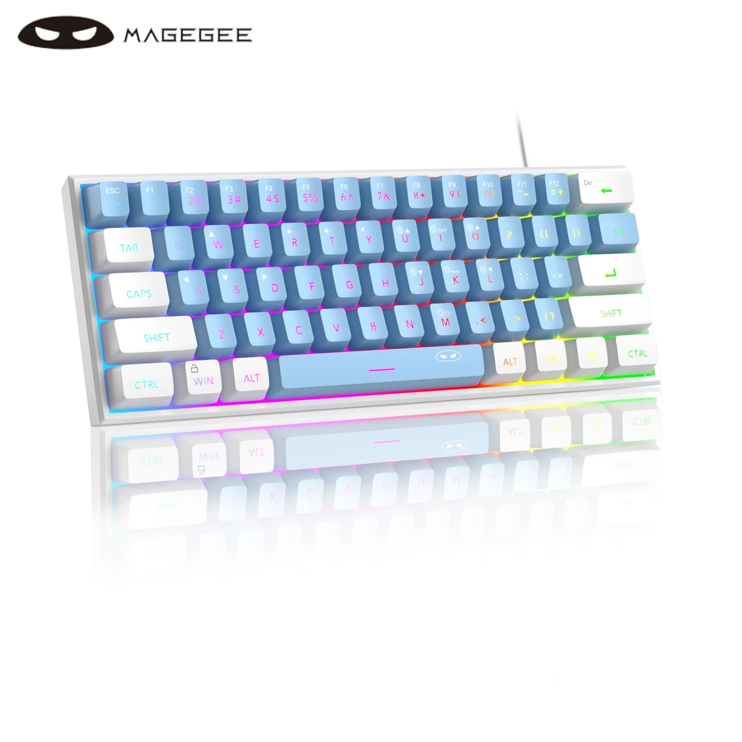 MageGee Mini 60% Gaming Keyboard