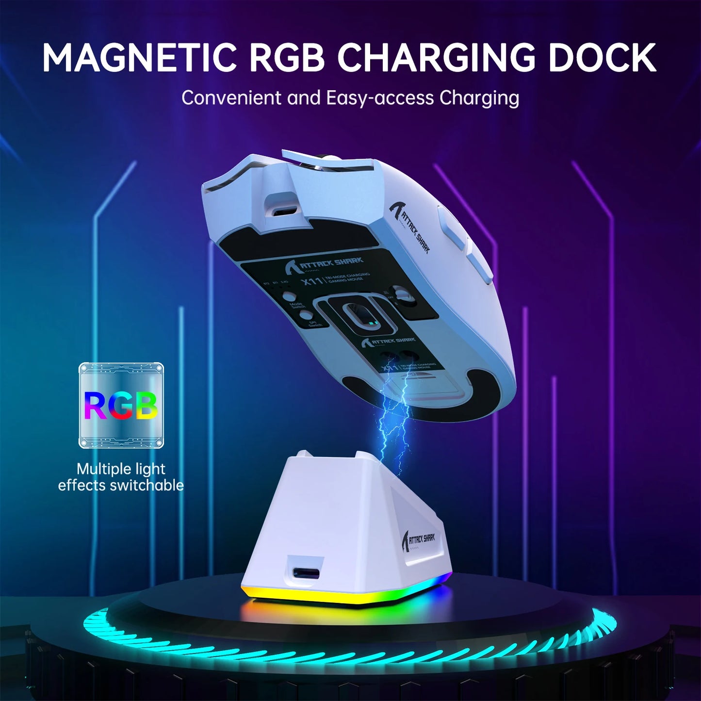 Mouse Attack Shark X11, PAW3311