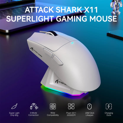 Mouse Attack Shark X11, PAW3311